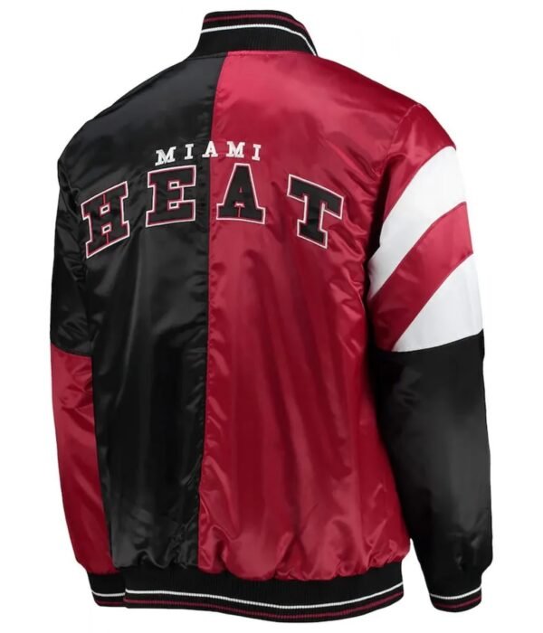 Miami Heat 75th Anniversary Leader Satin Jacket