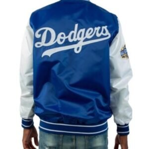 All-star Los Angeles Dodgers Satin Varsity Jacket