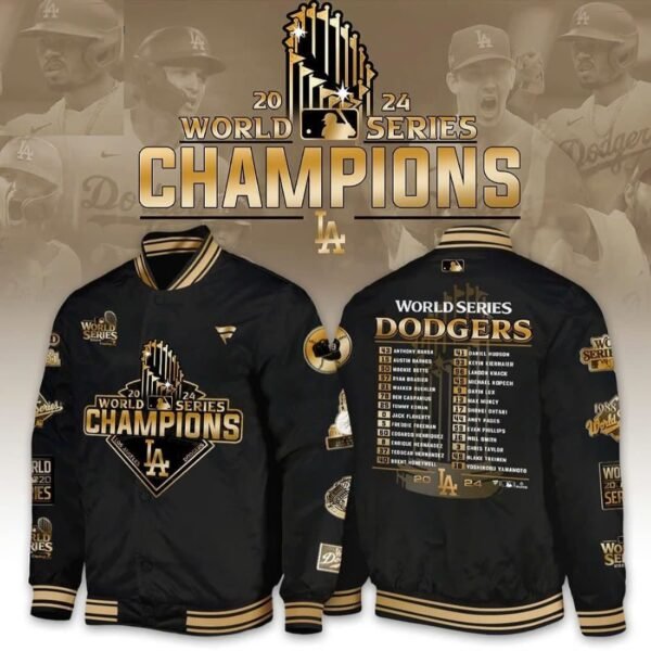 Dodgers 2024 World Series Champions Limited Edition Jacket