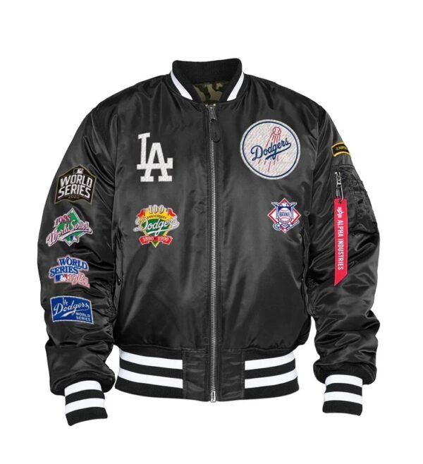 Los Angeles Dodgers Alpha Industries Ma-1 Bomber Jacket