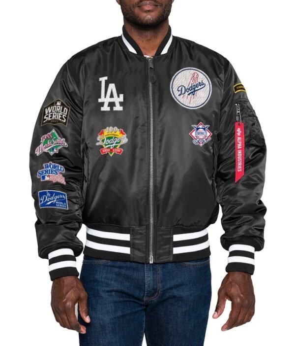 Los Angeles Dodgers Alpha Industries Ma-1 Bomber Jacket