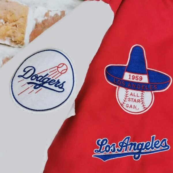 LA Dodgers 1959 and White Varsity Jacket