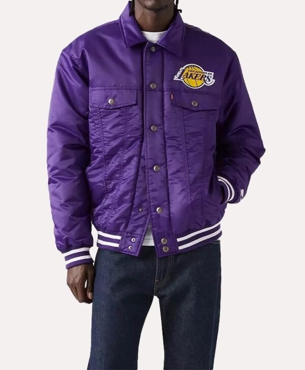 Levis x Starter Los Angeles Lakers Jacket