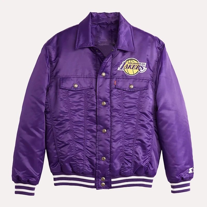Levis x Starter Los Angeles Lakers Jacket