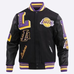 Los Angeles Lakers Mashup Varsity Jacket