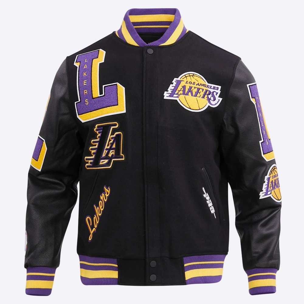Los Angeles Lakers Mashup Varsity Jacket