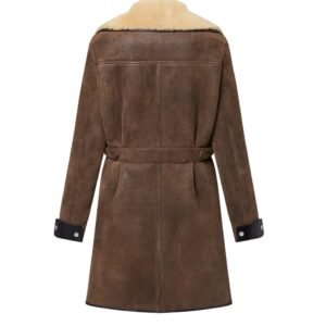 Louis Vuitton Button-Up Shearling Coat