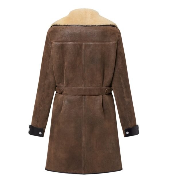 Louis Vuitton Button-Up Shearling Coat