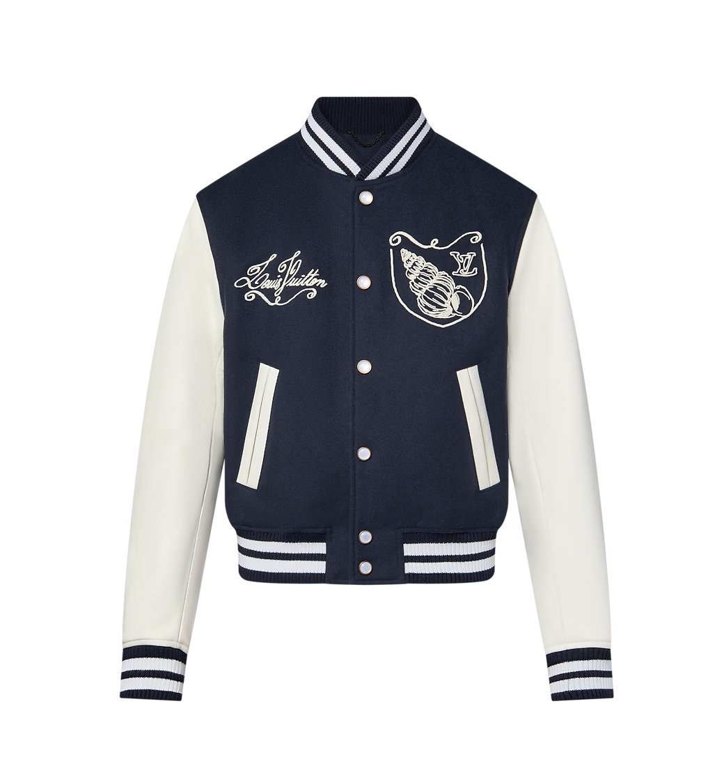Louis Vuitton Calfskin Varsity Jacket