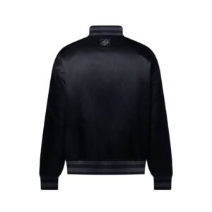 Louis Vuitton Embellished Nylon Baseball Blouson Jacket