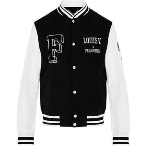 Louis Vuitton Fragment Letterman Varsity Jacket