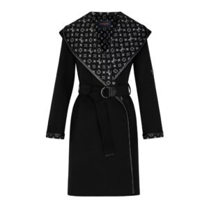 Louis Vuitton Hooded Wrap Coat