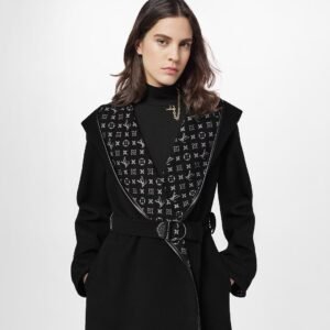 Louis Vuitton Hooded Wrap Coat