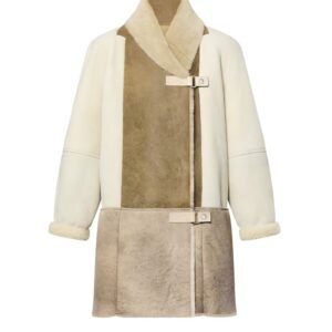 Louis Vuitton Patchwork Shearling Coat