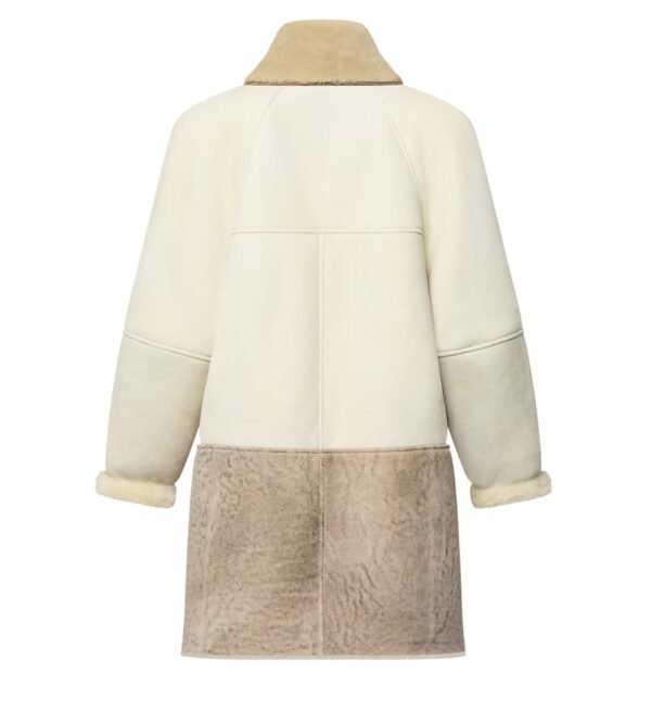 Louis Vuitton Patchwork Shearling Coat