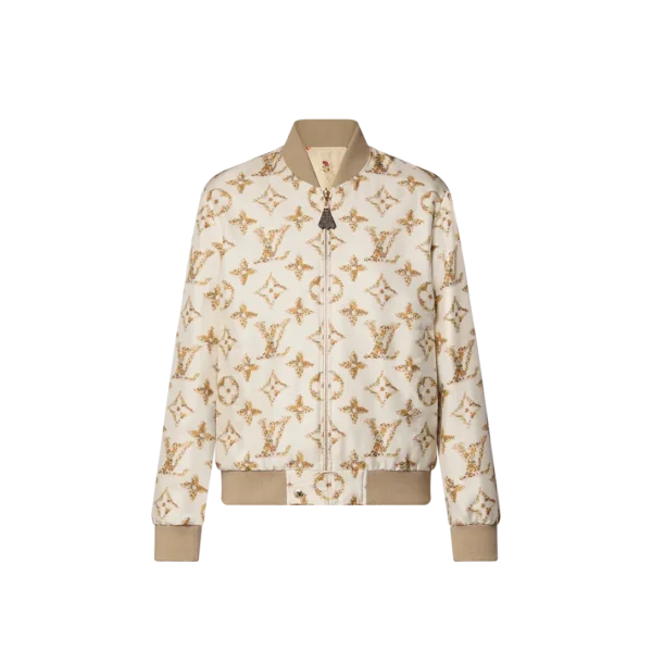 Louis Vuitton Reversible Floral Monogram Bomber Jacket