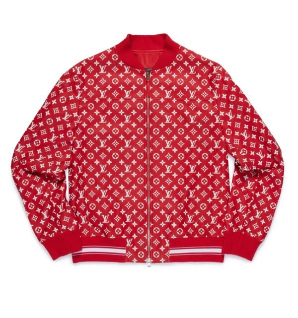Louis Vuitton Supreme LV Baseball Varsity Jacket