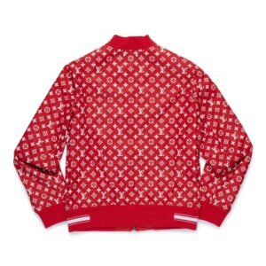 Louis Vuitton Supreme LV Baseball Varsity Jacket