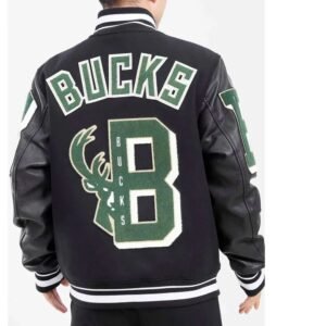 Milwaukee Bucks Mashup Varsity Jacket