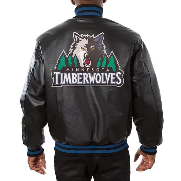 Minnesota Timberwolves Heavyweight Satin Jacket