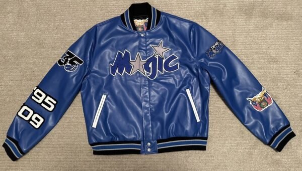 Orlando Magic Jeff Hamilton Blue Varsity Jacket
