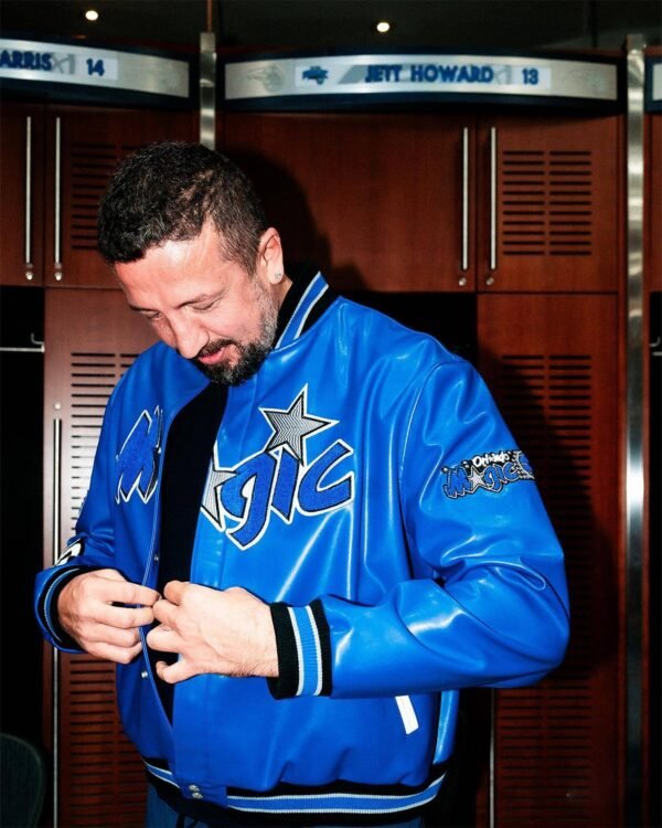 Orlando Magic Jeff Hamilton Blue Varsity Jacket