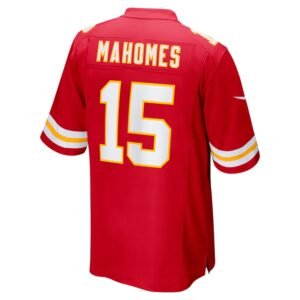 Patrick Mahomes Red Kansas City Chiefs Super Bowl LVIII Game Jersey
