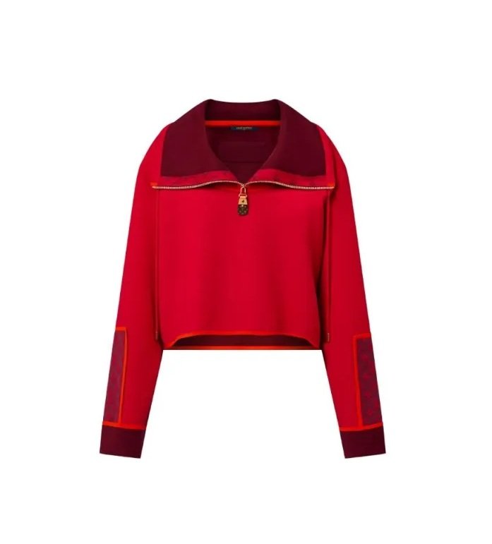 Taylor Swift Chiefs vs Raiders Red Louis Vuitton Sweater