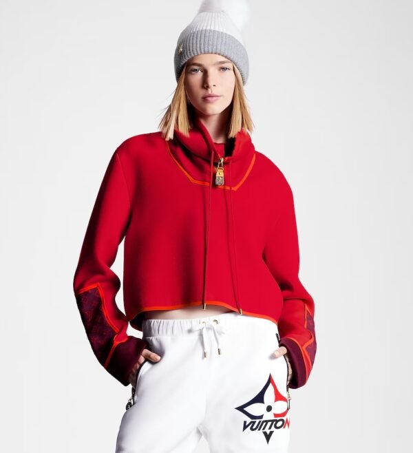 Taylor Swift Chiefs vs Raiders Red Louis Vuitton Sweater