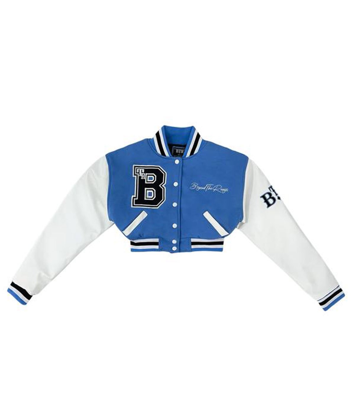 Women’s 1946 Varsity Blue Cropped Jacket