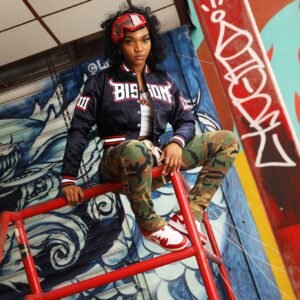 (Women) Howard University Satin Jacket