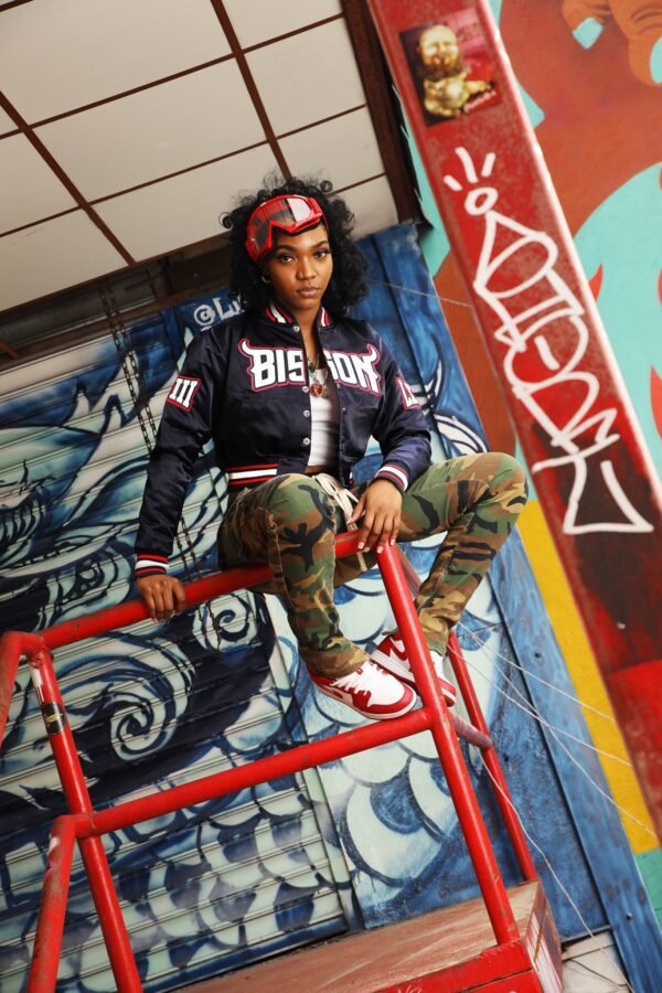 (Women) Howard University Satin Jacket