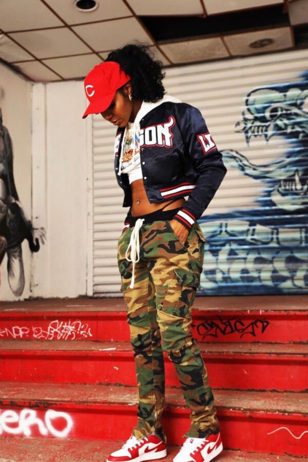(Women) Howard University Satin Jacket