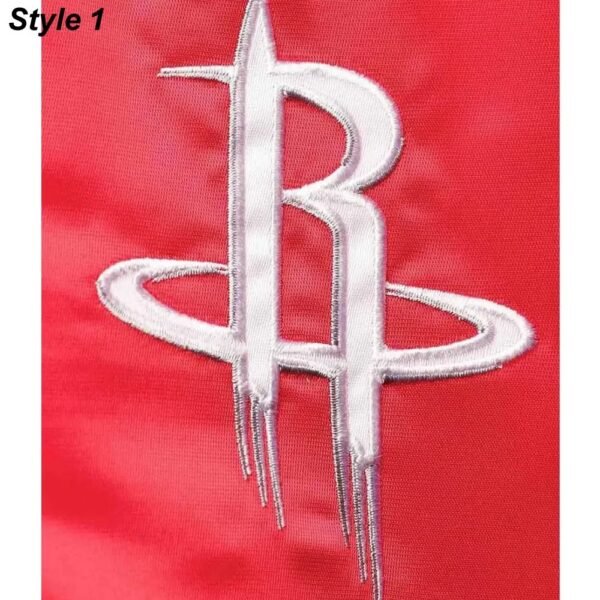 75th Anniversary Houston Rockets Leader Satin Jacket.