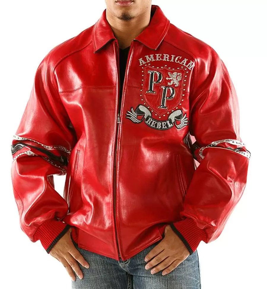 Pelle Pelle American Rebel Red Leather Jacket
