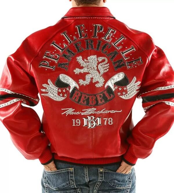 Pelle Pelle American Rebel Red Leather Jacket