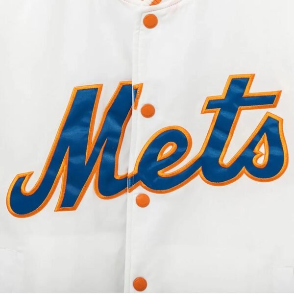 Cooperstown New York Mets Chrome Jacket