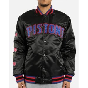 Detroit Pistons Finals Satin Jacket
