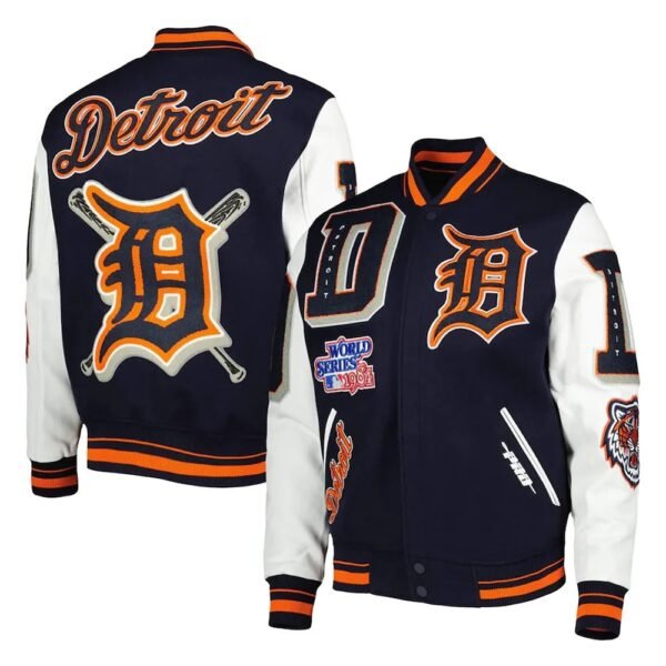 Detroit Tigers Mash Up Varsity Jacket