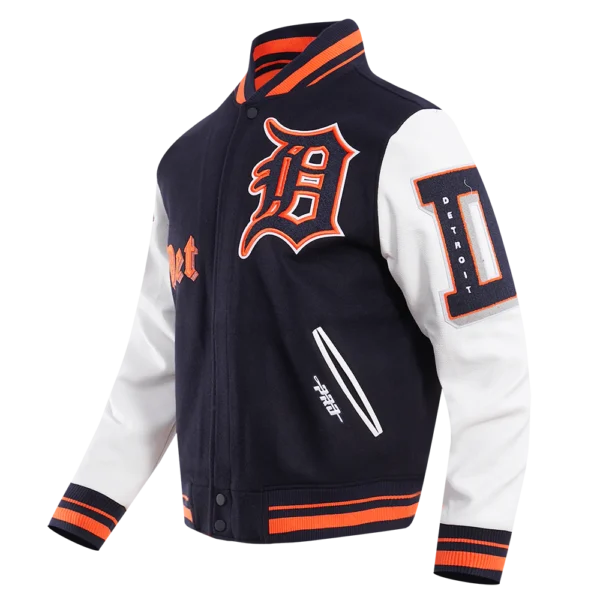 Detroit Tigers Old English Varsity Jacket