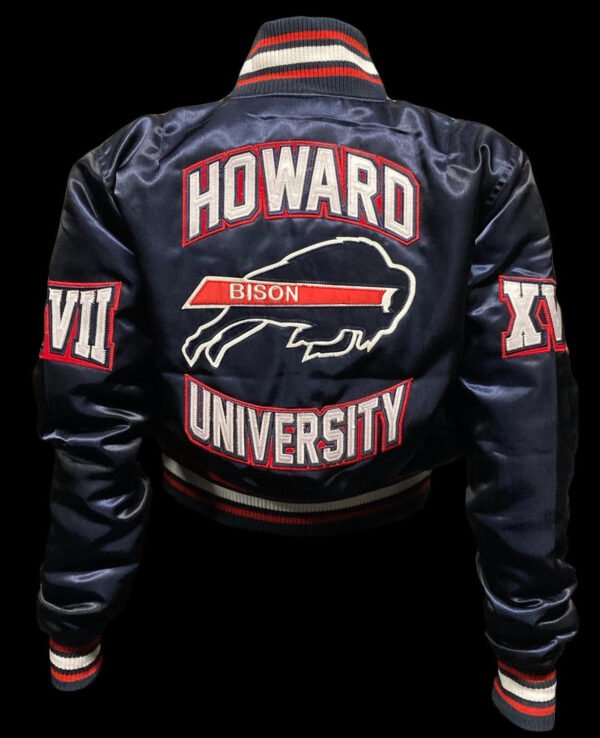 (Women) Howard University Satin Jacket