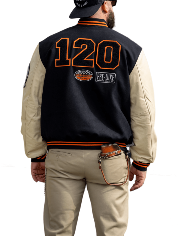 Harley Davidson 120th Anniversary Wool Varsity Jacket