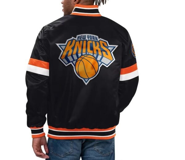 Home Game New York Knicks Black Jacket