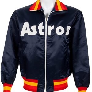 Houston Astros 1980’s Blue Satin Jacket
