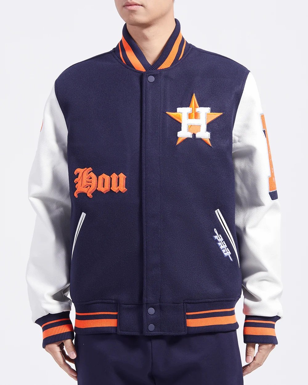 Houston Astros Old English Varsity Jacket