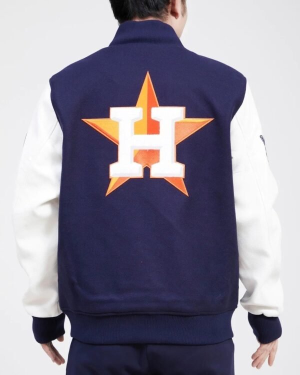 Houston Astros Retro Home Town Wool Varsity Jacket