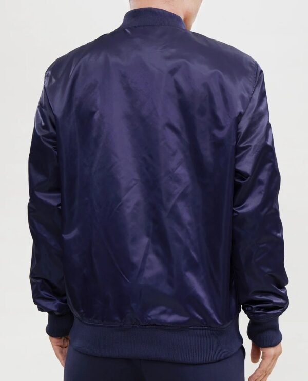 Houston Astros Wordmark Satin Varsity Jacket