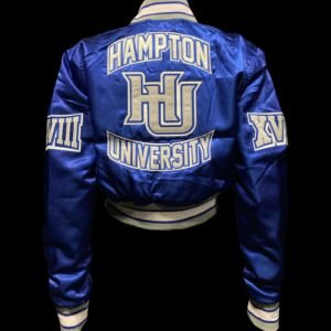 (Women) Hampton University Satin Jacket