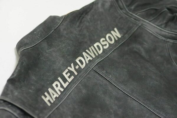 Harley Davidson Black Boxford Leather Jacket