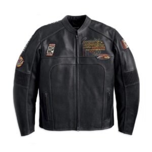 Harley Davidson Regulator Perforated Leather Jacket